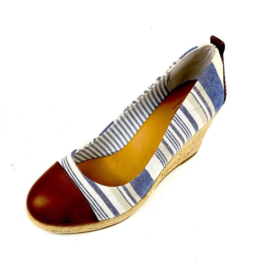 GH Bass Kaitlyn Wedge Espadrille Pumps Size 6.5